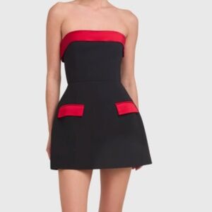 BLACK SKORT ROMPER